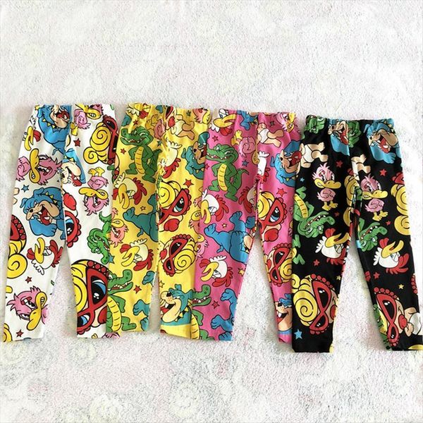 

boys cotton shorts girls short pants children enfant legging pattern chicken duck dogs pacifier trousers b, Blue