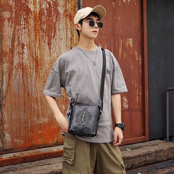 

waist bags men's chest bag large capacity after the trend korean version of simple small 2021 jiulin
