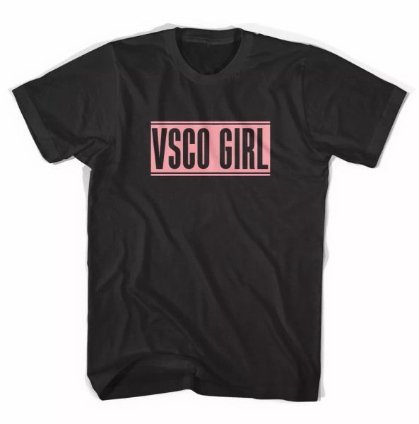 

vsco girl t shirt kids & adults all sizes, White;black