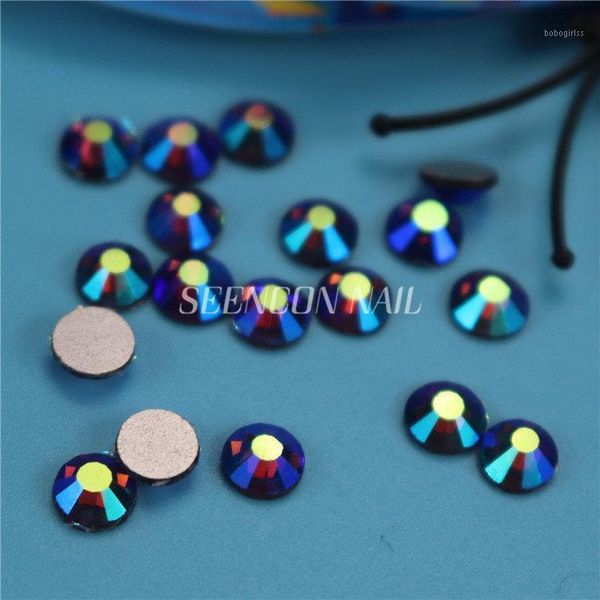 

1440pcs/lot amethyst ab flatback non-fix glue-on loose glitter rhinestone for nail art decoration crystals1, Silver;gold