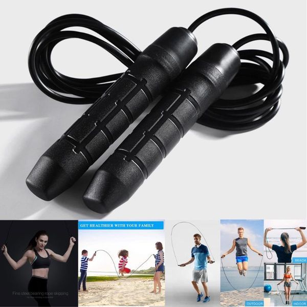 

fitness skipping portable durable and easy adjust advanced racing rope jump ropes adults training accessary 25#
