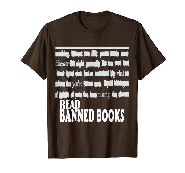 

Read Banned Books Discover What You're Missing Design 1 T-Shirt, Mainly pictures