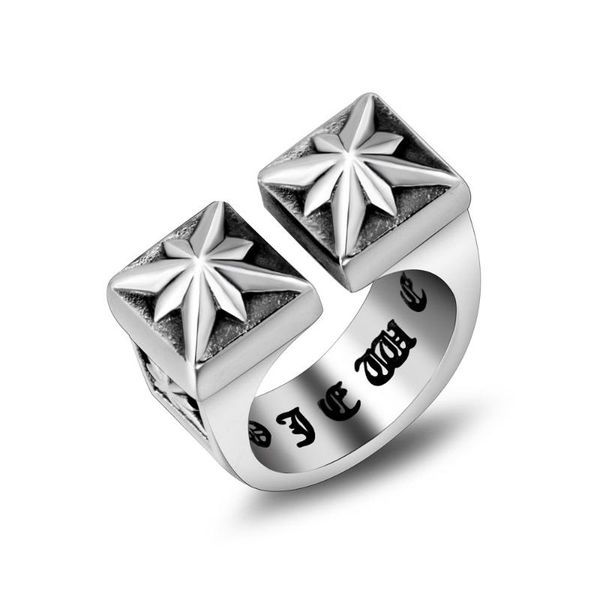 

wedding rings fashion stainless steel m type lection ring couples men and women trendy simple punk jewelry gift s0466, Slivery;golden