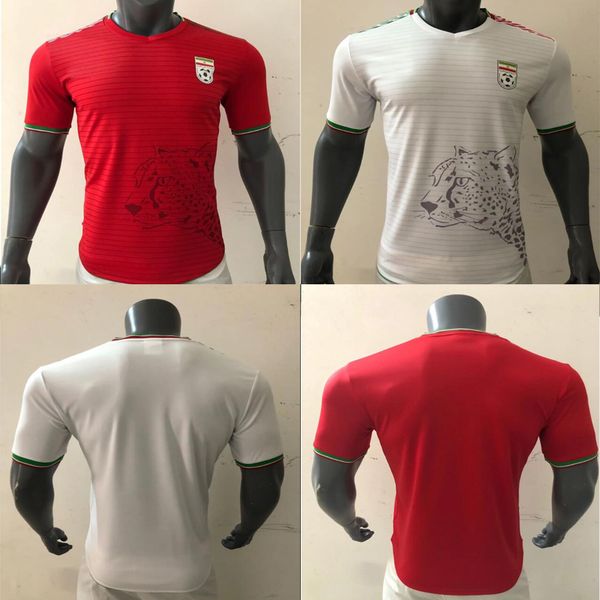 

21 22 iran national football team home away soccer jerseys 2021 2022 red white football shirt, Black;yellow