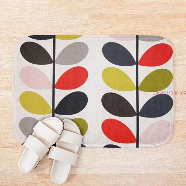 

mat orla kiely design bathroom tea table bibulous antiskid false washable kitchen rug bath products doormat mats