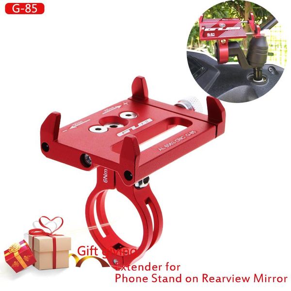 

aluminum bike bicycle motorcycle mobile phone holders stands mtb holder gub universal for 3.5" to 7.5" smartphones cell mounts &