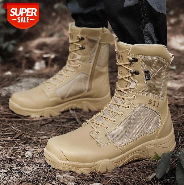 

martin boots outdoor climbing military men's combat training large size non-slip wear-resistant high-tooling motorcycle #9s0e