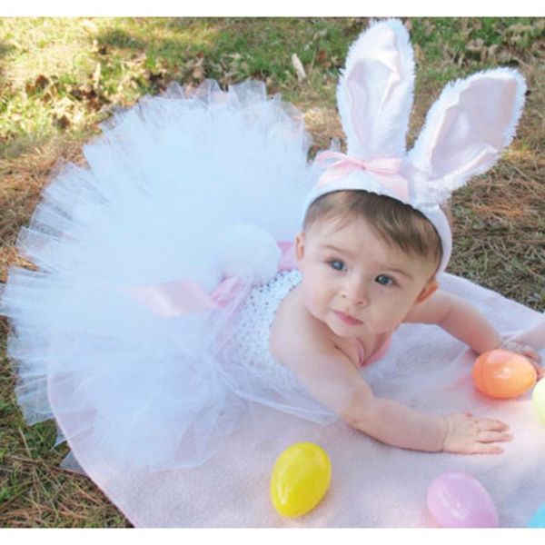 

girl's dresses spring girl easter dress toddler baby white feather cosplay celebrate custom with pink ear headband girls, Red;yellow