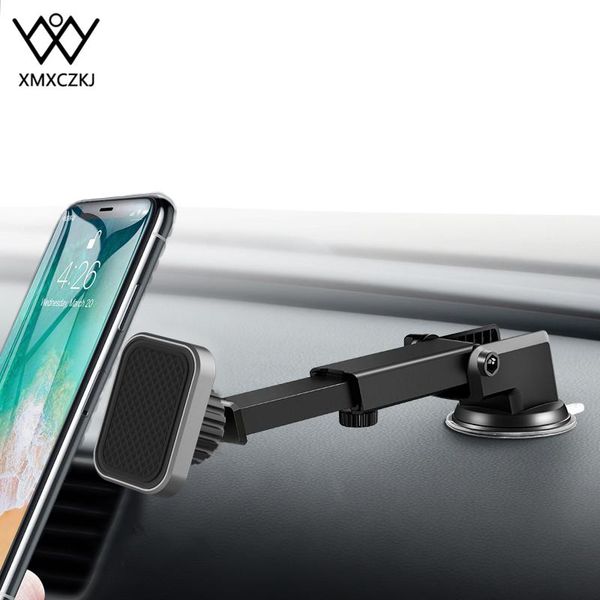 

cell phone mounts & holders xmxczkj universal car magnetic holder windshield dashboard for realme 7