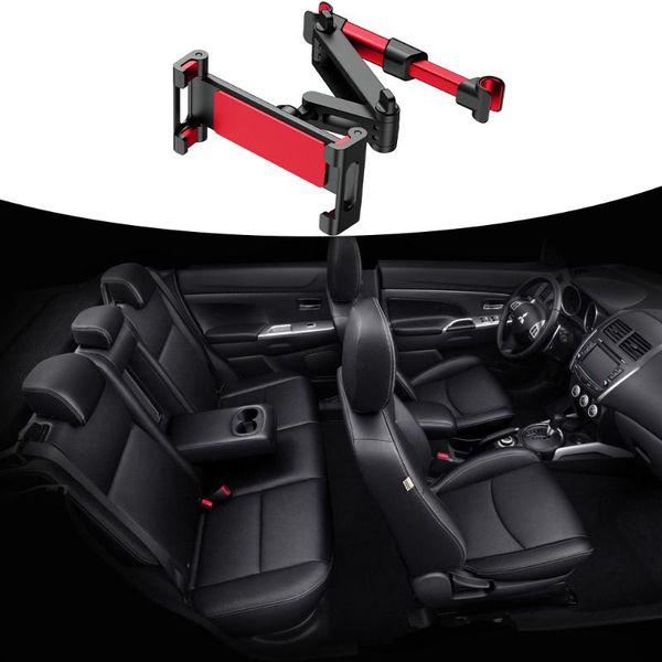 

car rear pillow phone holder for tablet 4-11/12.9 inch stand seat headrest mounting bracket pc stands