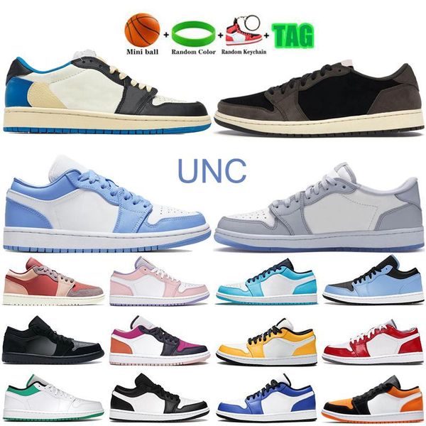 

low 1s 1 unc men women basketball shoes obsidian royal toe mens womens sneakers orange university blue outdoor sports trainers