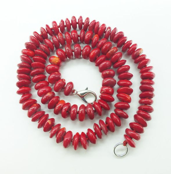 

new classic bridal coral necklace. 9mm natural red coral necklace 20", Golden;silver