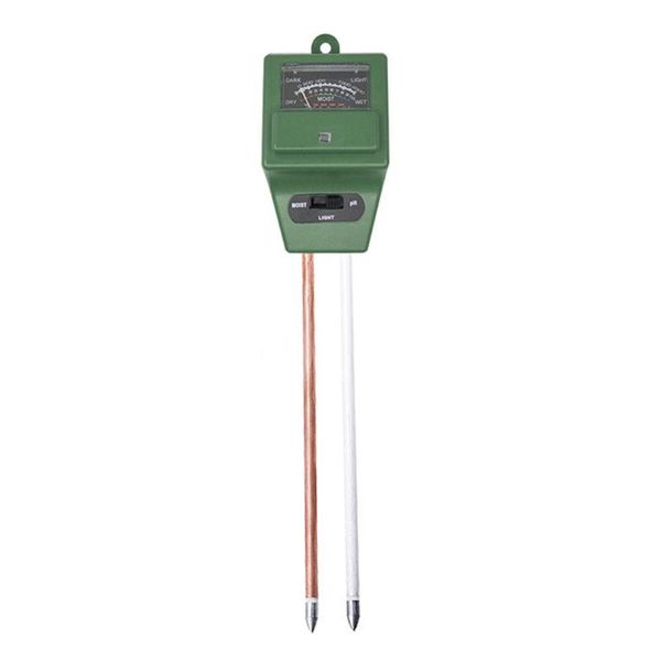 

meters 3-in-1 horticultural soil tester double-needle detection moisture/light/ph gardening tool farm supplies
