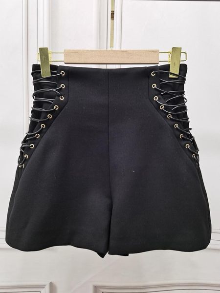 

men's shorts early autumn of 2021 the corn lacing high waist 0829, White;black