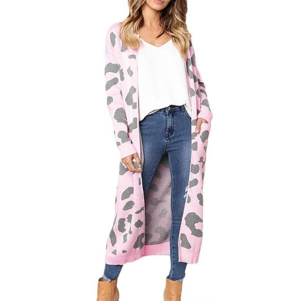 

women's sweaters women autumn winter sweater coat print long sleeve cardigan elegant cotton fashion streetwear ladies blouses, White;black