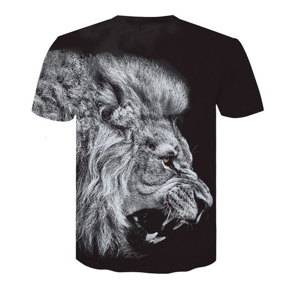 

men's t-shirts shirt men animal tshirt funny t shirts slim 3d print t-shirt hip hop tee cool mens clothing summe brt1, White;black