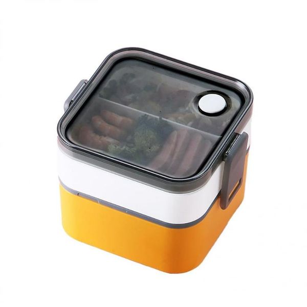 

dinnerware sets strong construction portable large capacity double layer lunch box for gifts