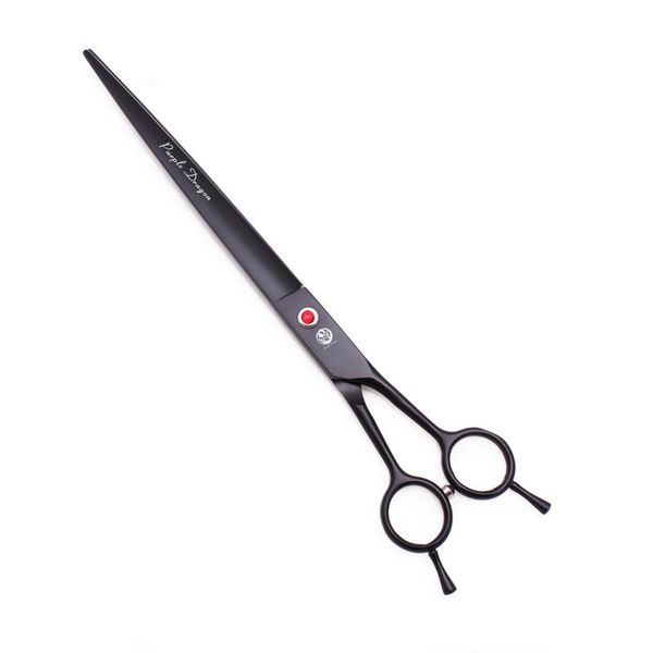 

hair scissors y4215 quality black 9" straight pet grooming barber haircutting set