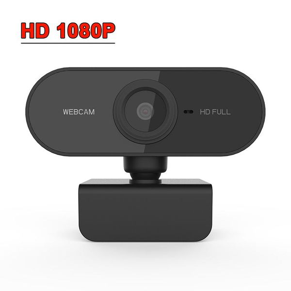 

webcams full hd 1080p pc computer cameras with built-in microphone clip-on digital video webcam for online teaching live meet