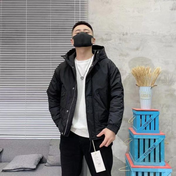 

men's wool & blends sk532 fashion coats jackets 2021 runway luxury european design party style clothing, Black