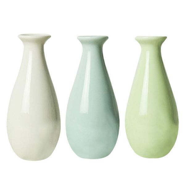 

vases ceramic creative flower pot office vase mini decoration dorp