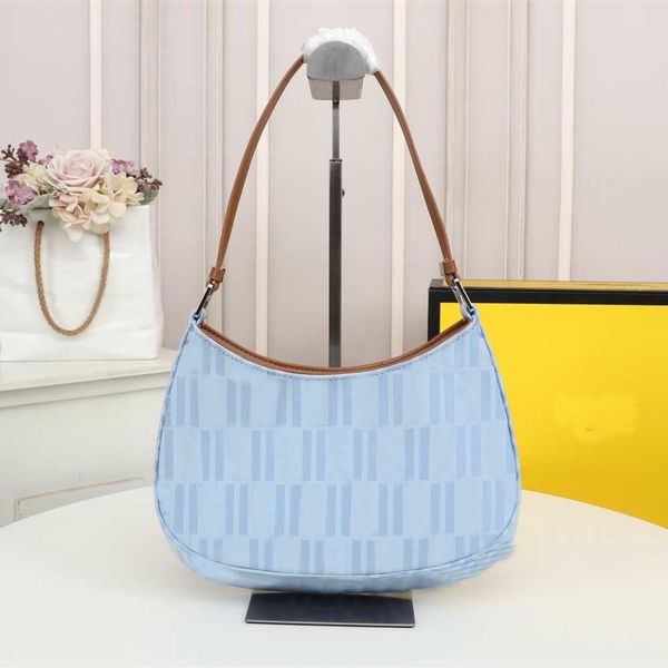 

2021 fashion multicolor underarm bag r brand french lazy style handbag