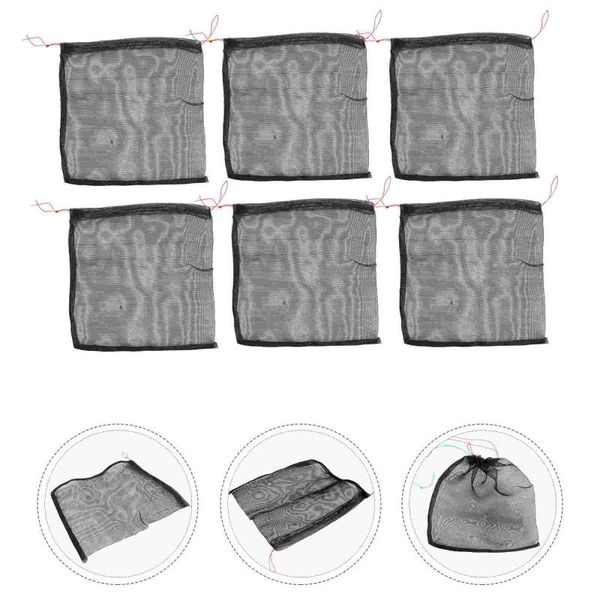 

planters & pots 50pcs nylon orchard fruit mesh bags drawstring
