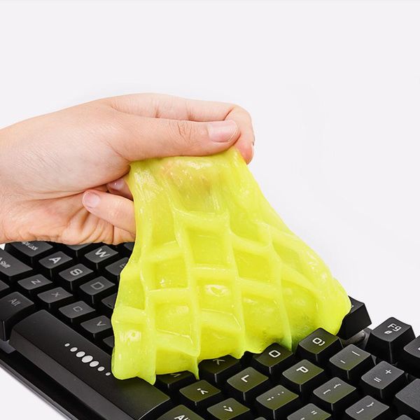 

car accessories interior magic dust cleaner compound super clean slimy gel for phone lappc computer keyboard sponge