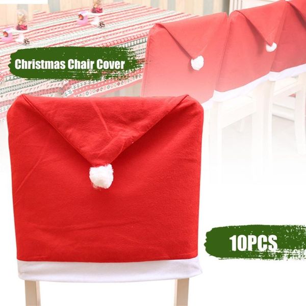 

chair covers christmas cover non-woven decoration chairs protection