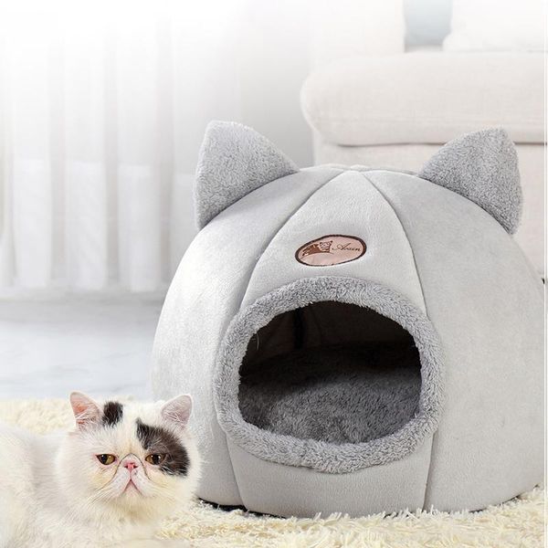 

pet bed cave house for cat litter mat products pets home accessories panier pour cozy beds cama gato cats de sleeping chat & furniture