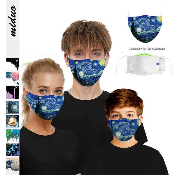 

star digital printing and children's filter ear mask for daily life