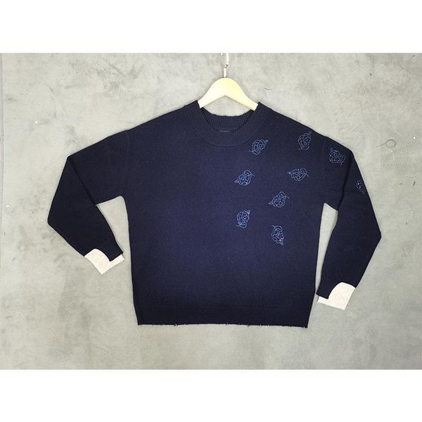 

sleeve cuff color patchwork women knitted sweater long 100% cashmere o-neck knitwear jumpers female pullover women's sweaters, White;black