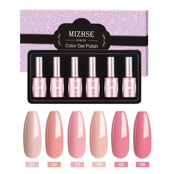 

18ml uv gel nail polish manicure with lacquer vernis one kit semi permanant led permanent nailpolish1, Red;pink