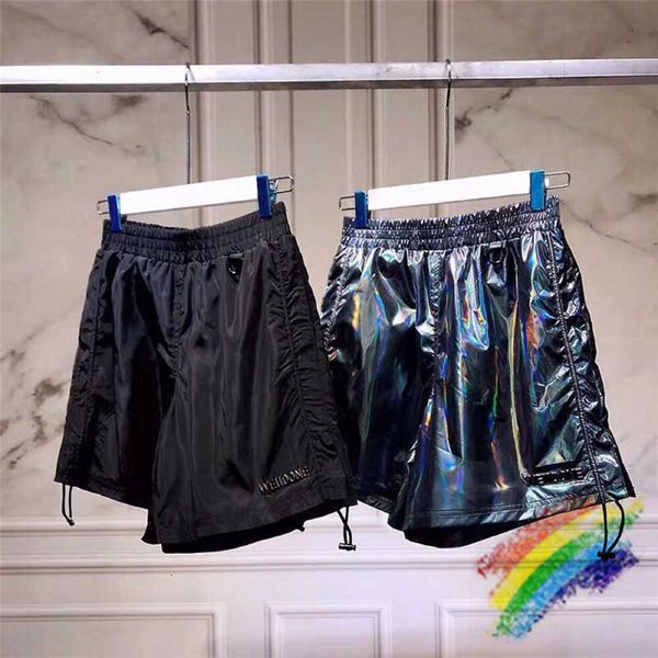 

men's shorts rua reflexivo we11done das mulheres dos homens 1:1 melhor qualidade multi bolsos praia roupas esportivas bem feito boqo, White;black