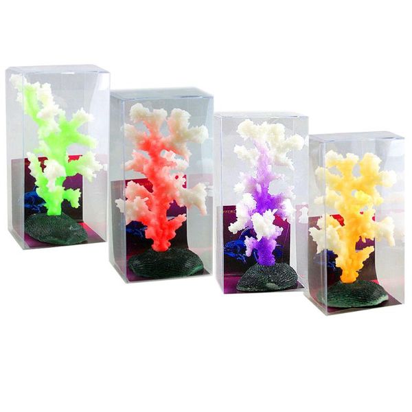 

decorations aquarium decoration set simulation coral creative luminous sea