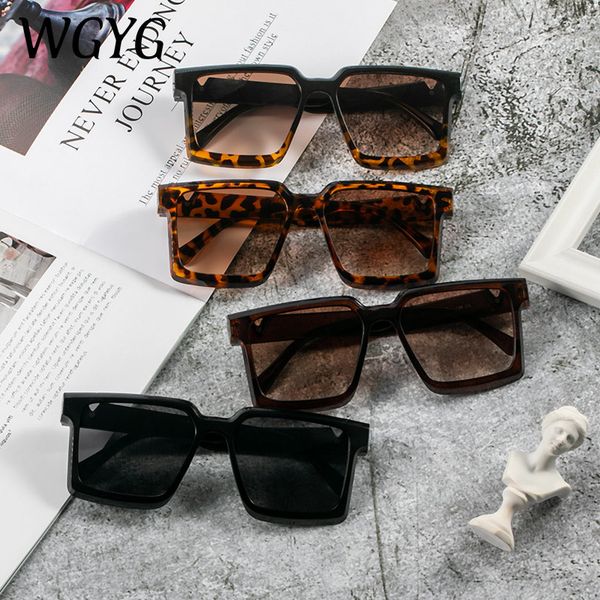 

designer sunglasses 2021 fashion oversized square ladies classic luxury men retro uv400, White;black