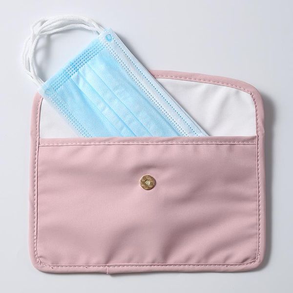 

portable masks container waterproof storage bag large capacity mask case reusable face box bottles & jars