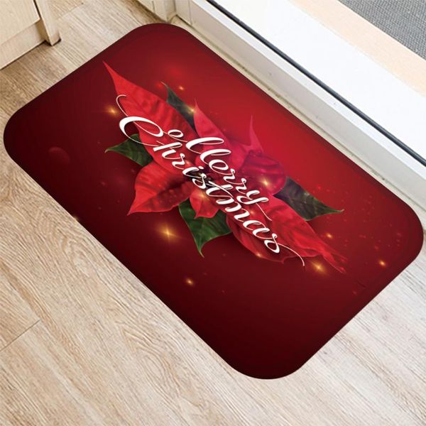 

bath mats floor mat christmas xmas happy cushion atmosphere house decor door bathroom non-slip foot pad