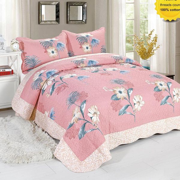 

bedding sets quilted quilt washing stitched bed cover 3 set cotton quality summer bedspread mattress king size sheets fitted sheet
