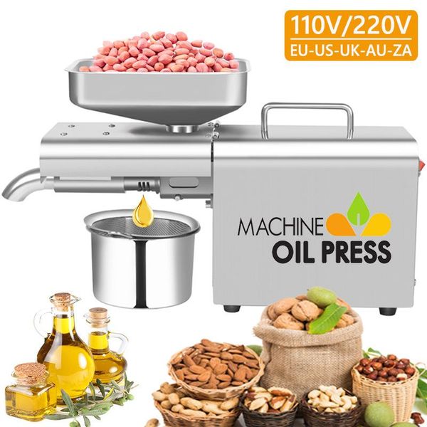 

small household oil press machine stainless steel kitchen appliance pressers
