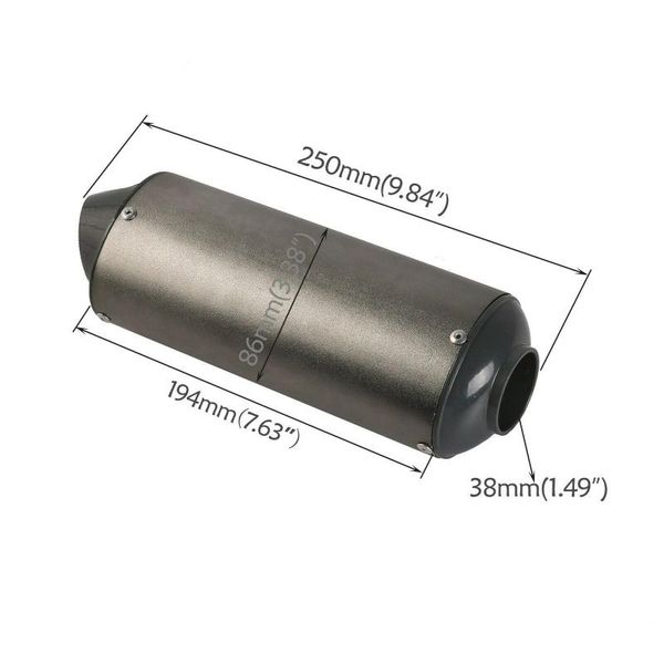 

38mm exhaust muffler for dirt pit street bike scooter atv motorcycle atomik drz system