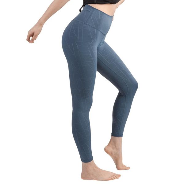 

yoga outfit geometric patterns workout pants high waisted gym atheletic fitness leggings squatproof running tights
