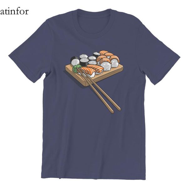 

men's t-shirts sushi chopsticks funny couples woman vintage japanesestyle 97981, White;black
