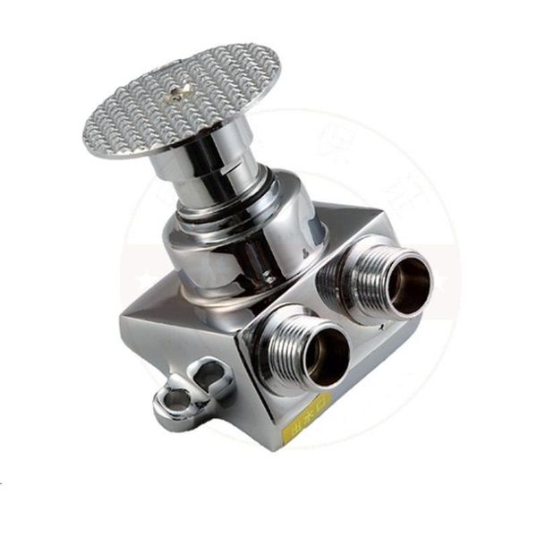 

foot pedal tap , tread faucet hand washing device public place bathroom sink faucets