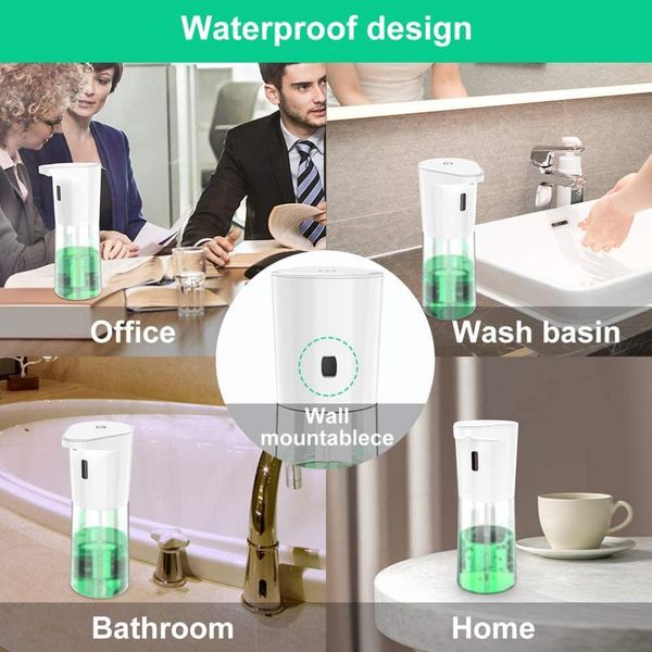 

soap dispenser touchless foaming liquid 500ml automatic for bathroom kithcen and el