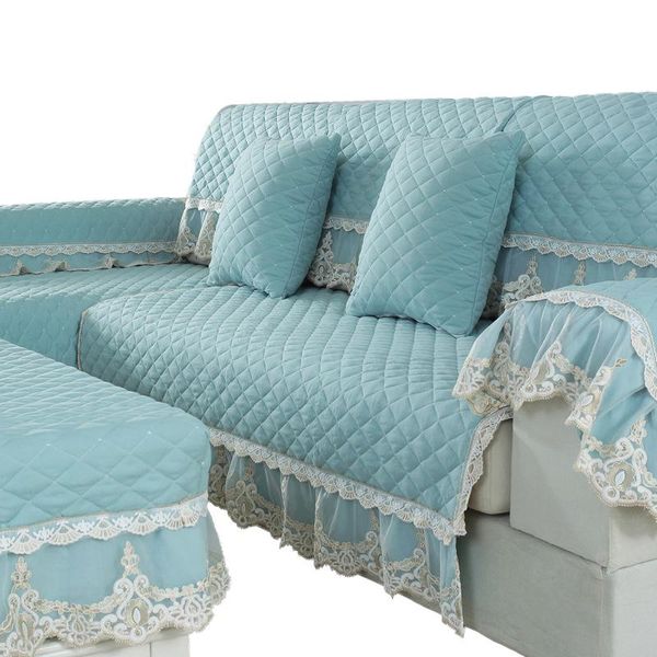 

chair covers winter thick short plush sofa cover solid color simple non-slip towel wheat ear embossing pattern nordic slipcover