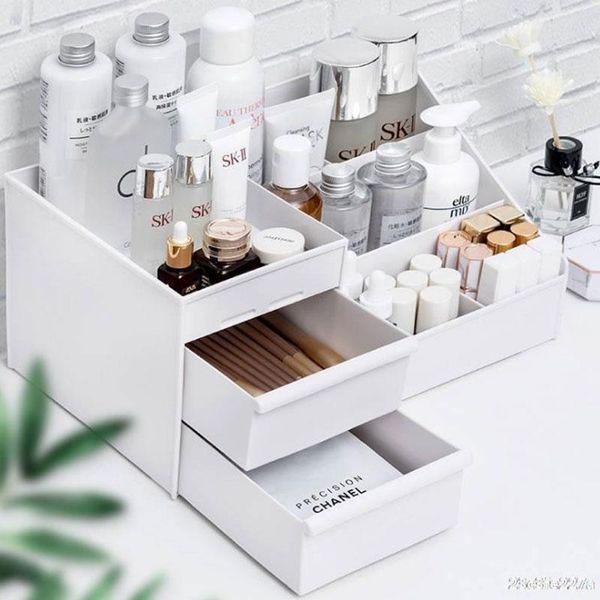 

bathroom storage & organization large capacity cosmetic box makeup drawer jewelry lipstick cosmetics