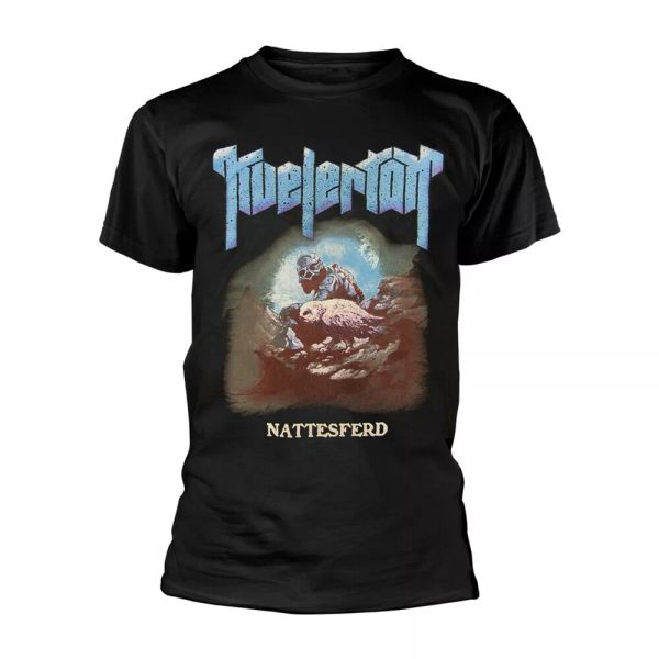 

kvelertak nattesferd official t-shirt men unisex, White;black