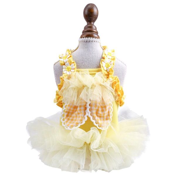

dog apparel summer pet clothes dot dress for dogs skirt princess wedding dresses puppy skirts cat