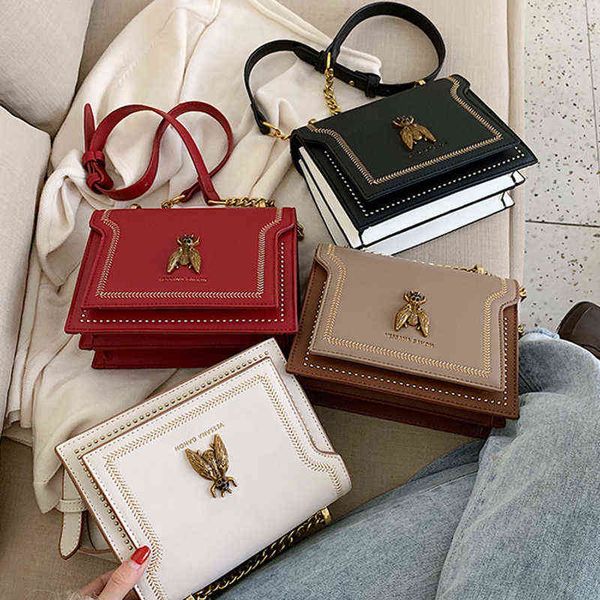 

new fashion women handbags messenger bag brand leather female shoulder luxury little bee woman strap s whole